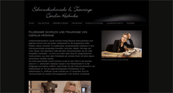 Desktop Screenshot of carolin-kroehnke.de