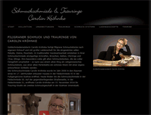 Tablet Screenshot of carolin-kroehnke.de